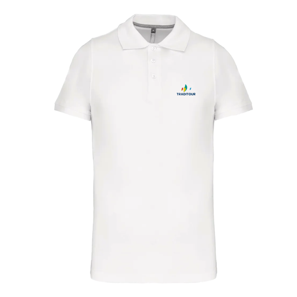 Polo Homme Blanc