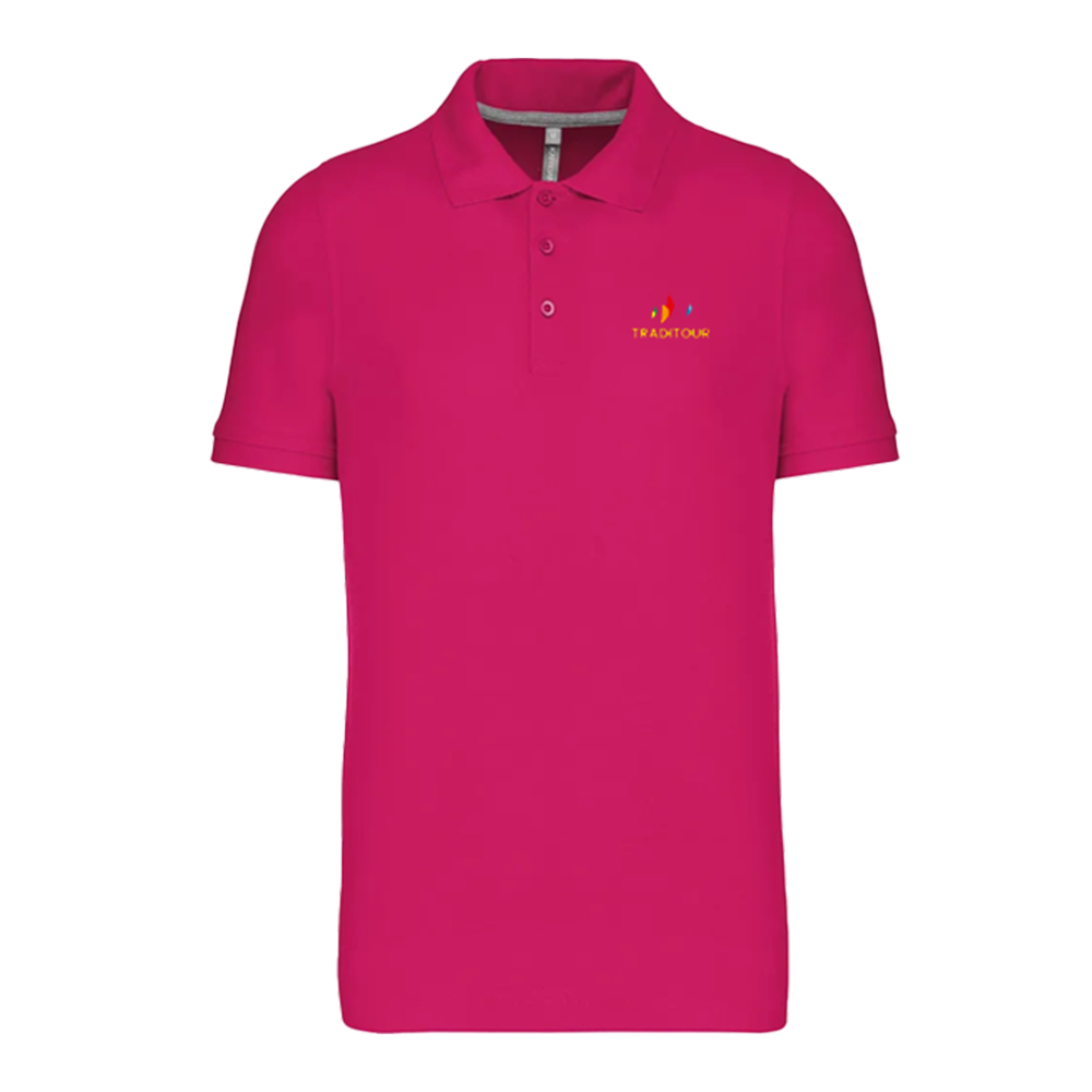 Polo Homme Fuschia