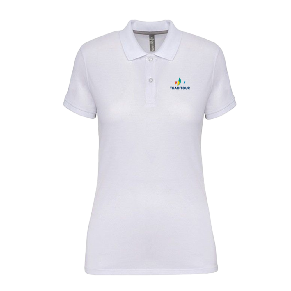 Polo Femme Blanc