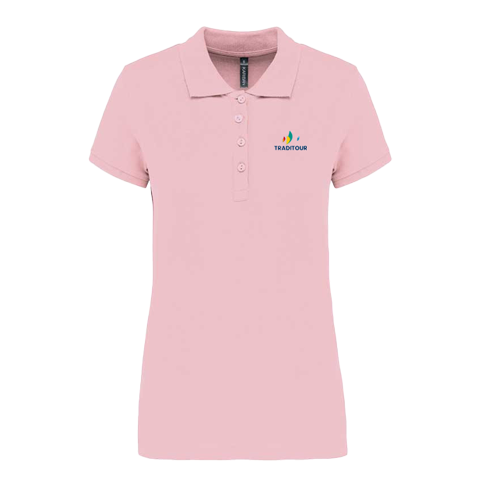 Polo Femme Rose Corail