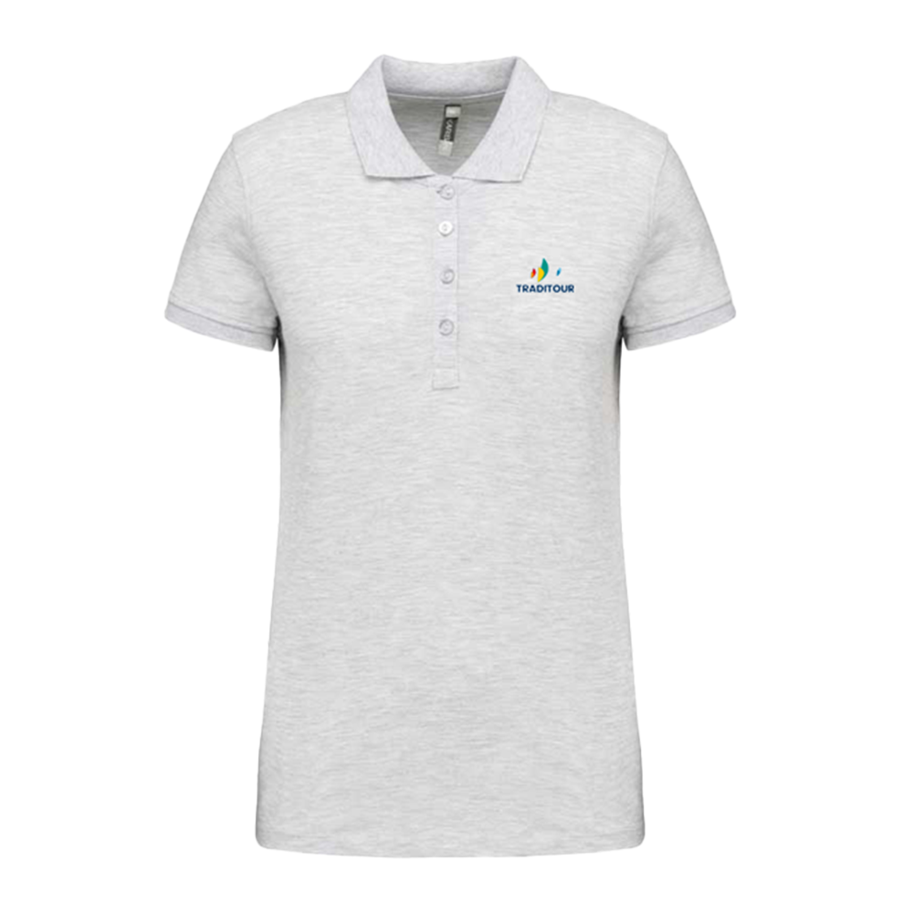 Polo Femme Gris