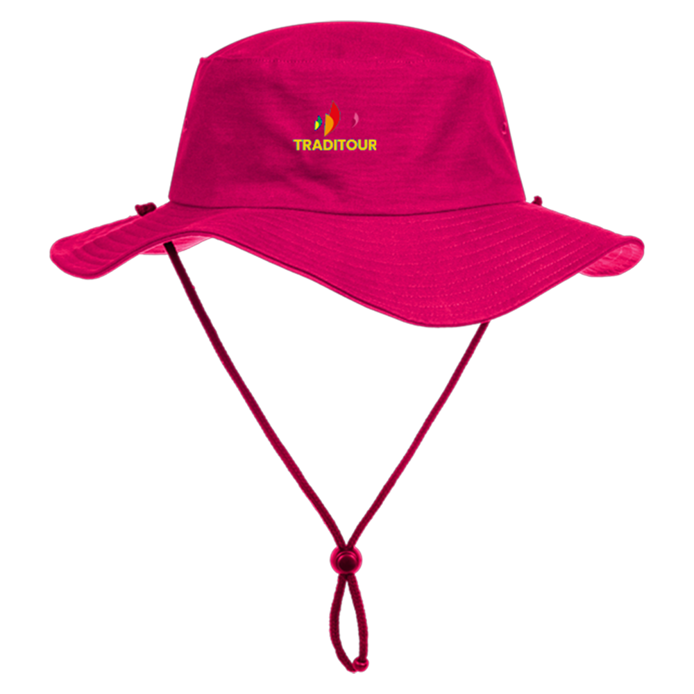 Chapeau safari fuchia