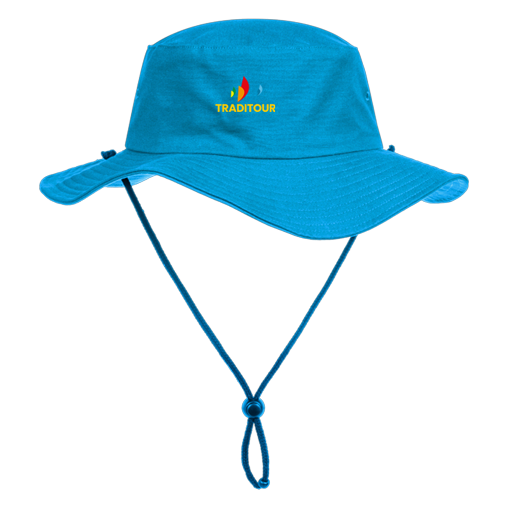 Chapeau safari turquoise
