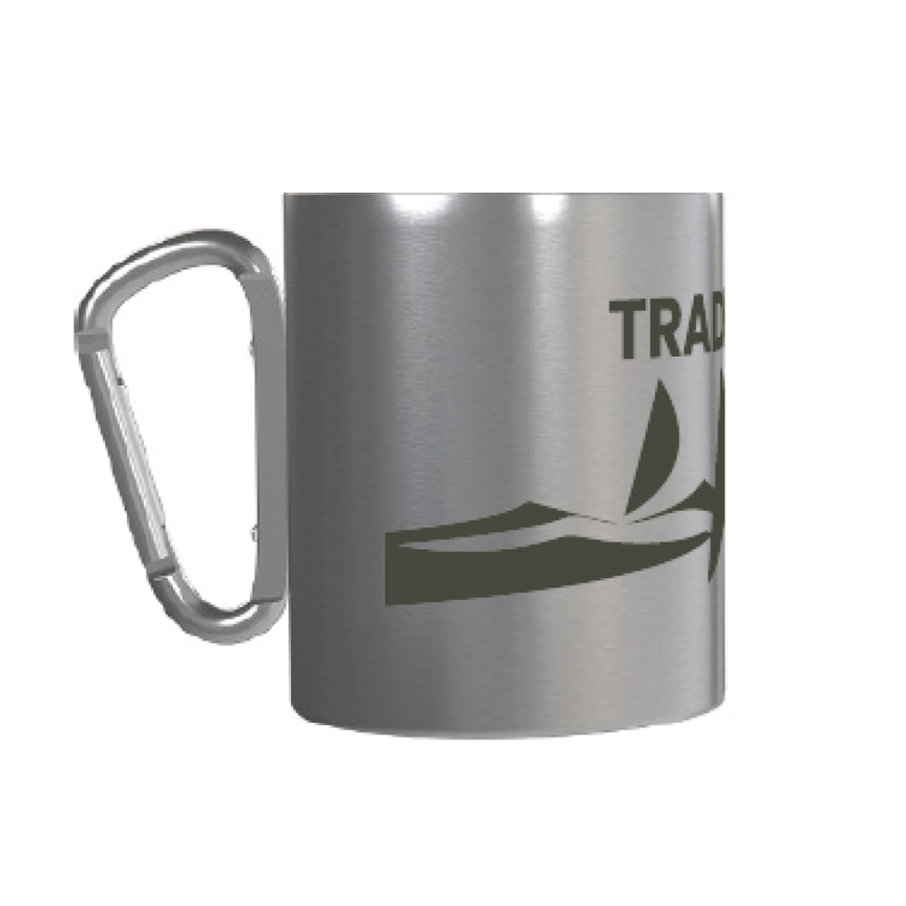 Mug mousqueton Mackenza inox