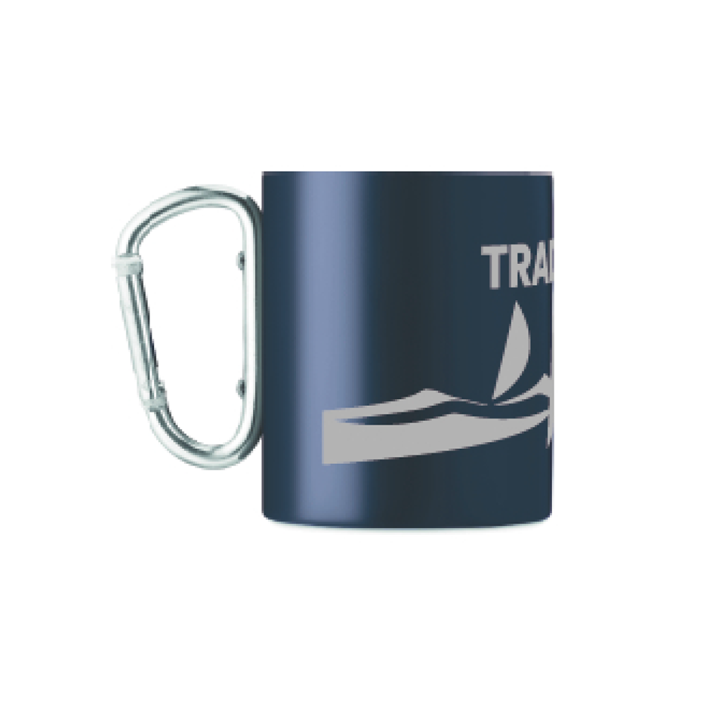 Mug mousqueton Mackenza Bleu